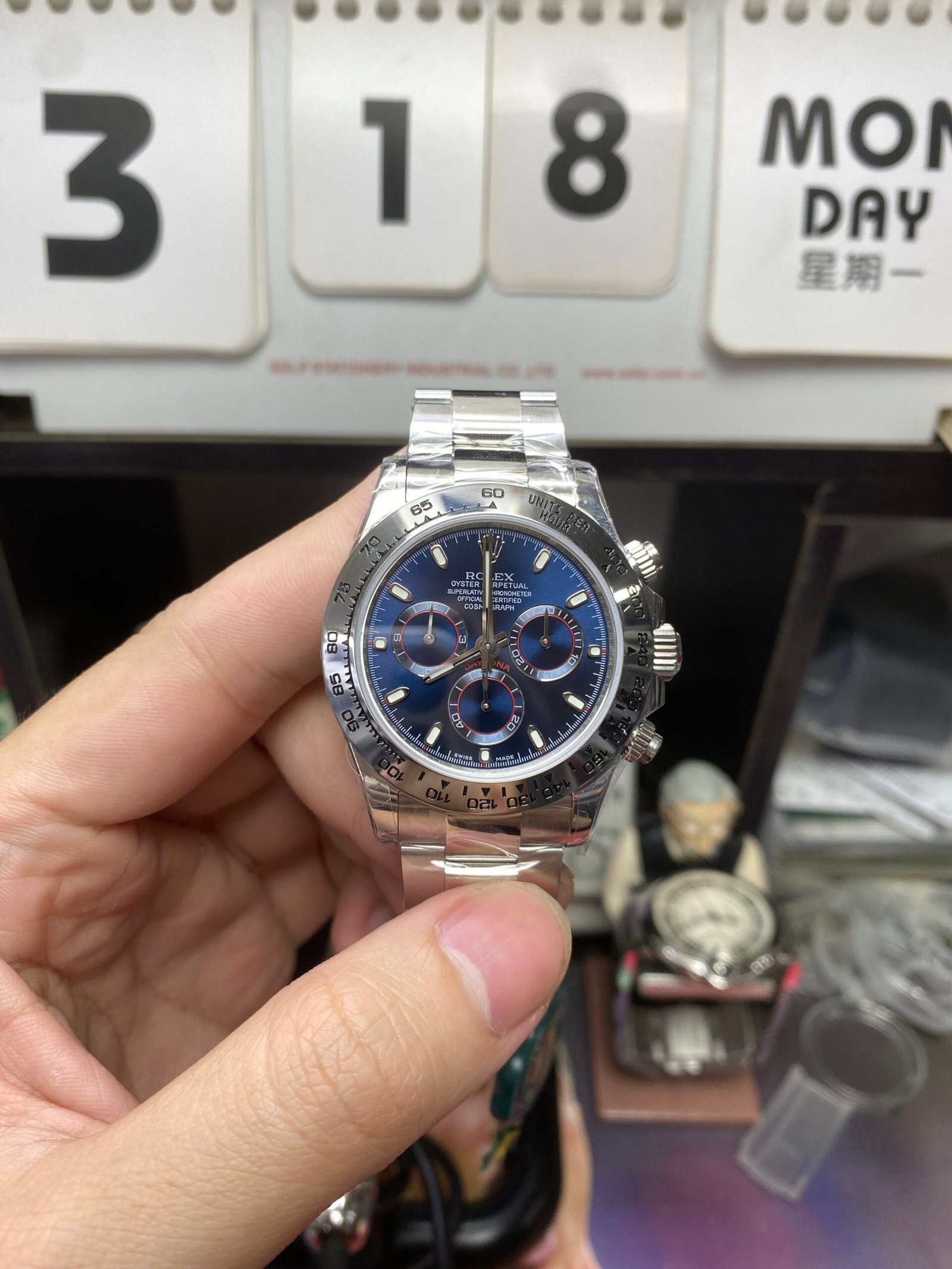 eb5dcacbd0f6ce5946440ac1862f6d29.jpg Rolex Cosmograph Daytona series Watch Model m116509-0071 40mm - 图片 1