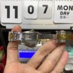 Rolex Datejust series m126333-0006, two-tone gold case black dial with diamond markers and a five-link two-tone gold bracelet, 41mm size. - 图片 10