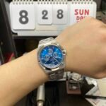 Vacheron Constantin Overseas series 4300V120G-B945, Blue Dial with Steel Bracelet, 41.5mm Size. - 图片 5