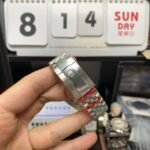 Rolex Datejust Series m126234-0031, Pink Dial Roman Numeral Markers Diamond Bezel, 36mm Size. - 图片 3