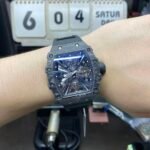Richard Mille Men's Collection series RM12-01, Made of Black Forged Carbon TPT Material. - 图片 4