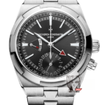 Vacheron Constantin Overseas series 7900V110A-B546, Black Dial Watch, Dual Time, 41mm Size.