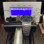 Patek Philippe Nautilus series 58111G-001, White Case with Blue Dial, 40mm Size. - 图片 7