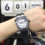 Audemars Piguet Royal Oak Offshore Series 15710ST.OO.A002CA.02, White Dial Rubber Strap, 42mm Size. - 图片 12