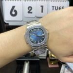 Patek Philippe Nautilus series 58111G-001, White Case with Blue Dial, 40mm Size. - 图片 6