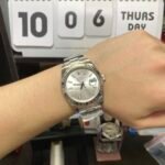Rolex Datejust Series m126334-0003, White Case Silver Baton Hour Markers Fluted Bezel, 41mm Size. - 图片 6