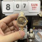 Rolex Datejust Series 31mm Size, Five-Link Steel Bracelet.