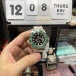 Rolex Submariner Series m126610lv-0002, New Green Hulk "STARBUCK" Genuine Green Ceramic Bezel Black Dial,Added the function of reverse calendar adjustment, ?41mm size. - 图片 20