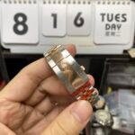 Rolex Datejust Series m126231-0027, Rose Red Dial Everose Gold Case Roman Numerals Five-Piece Link Jubilee Bracelet, 36mm Size. - 图片 5