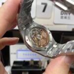 Audemars Piguet Royal Oak Offshore Series 77451ST.ZZ.1361ST.04, Blue Dial Gem-Set Bezel Mechanical Movement, 34mm Size. - 图片 4