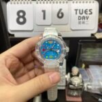 Rolex Submariner series PHANTOMLAB&ROLEX co-branded crystal series watch size 40?L PMMA crystal case with 3135 blue spring mechanical movement imported from Thailand rubber strap - 图片 2