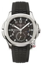 Patek Philippe Aquanaut Travel Time series 5164A-001, GMT Dual Time Function, 40.8mm Size.