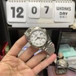 Rolex Datejust Series m126334-0024, White Dial with Roman Numerals and a five-link steel bracelet, 41mm size. - 图片 3