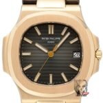 Patek Philippe Nautilus series 5711R, charcoal grey dial, 40mm size.